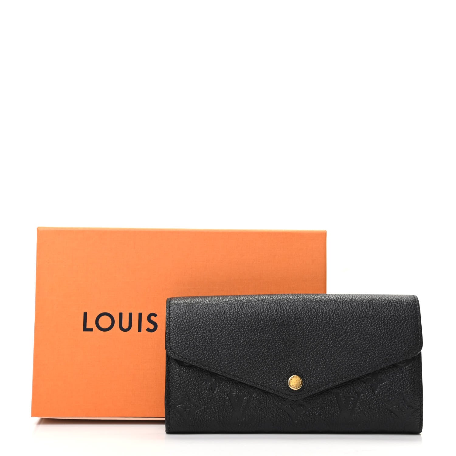 Louis Vuitton Empreinte Sarah Wallet NM Black 7 of 7