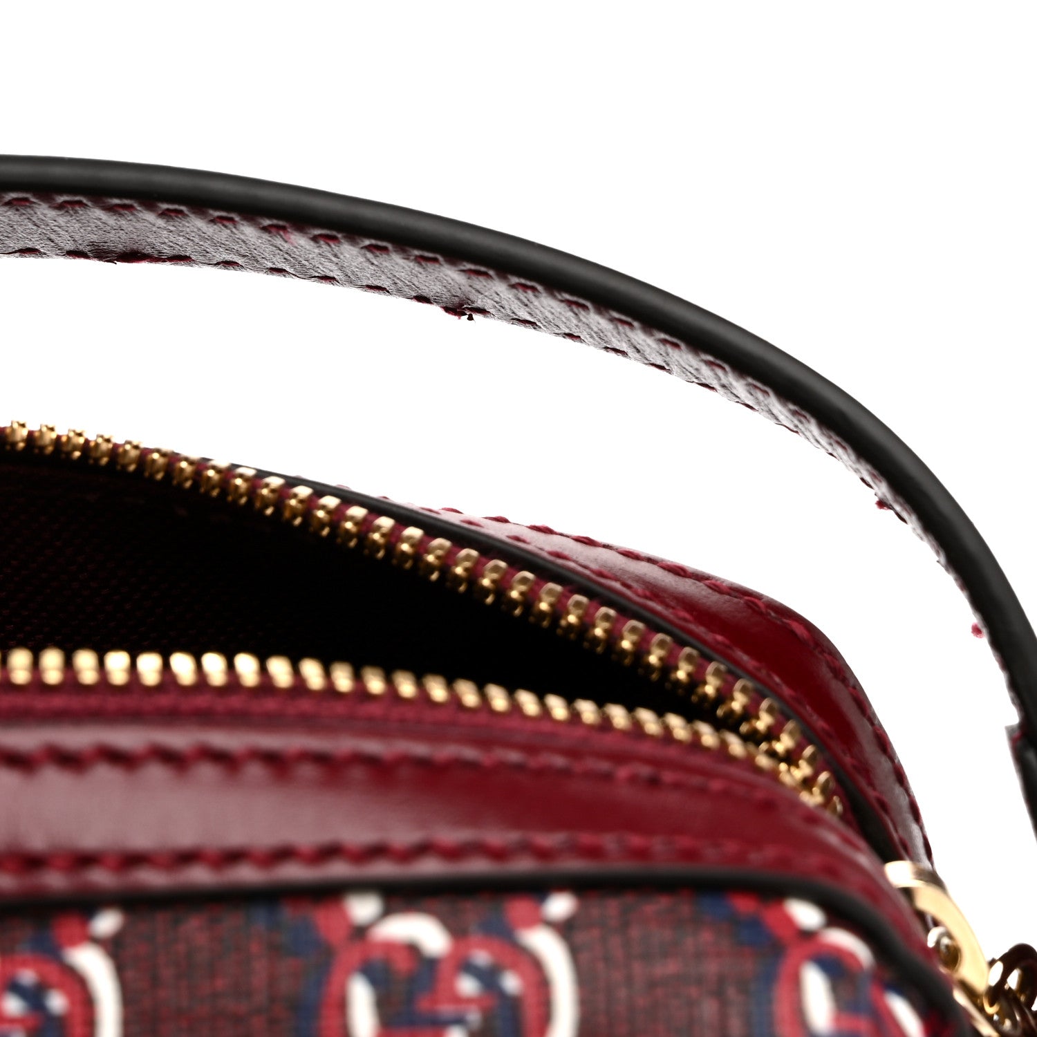 Gucci GG Shadow Monogram Ophidia Crossbody Bag Rosso Ancora Red 11 of 12