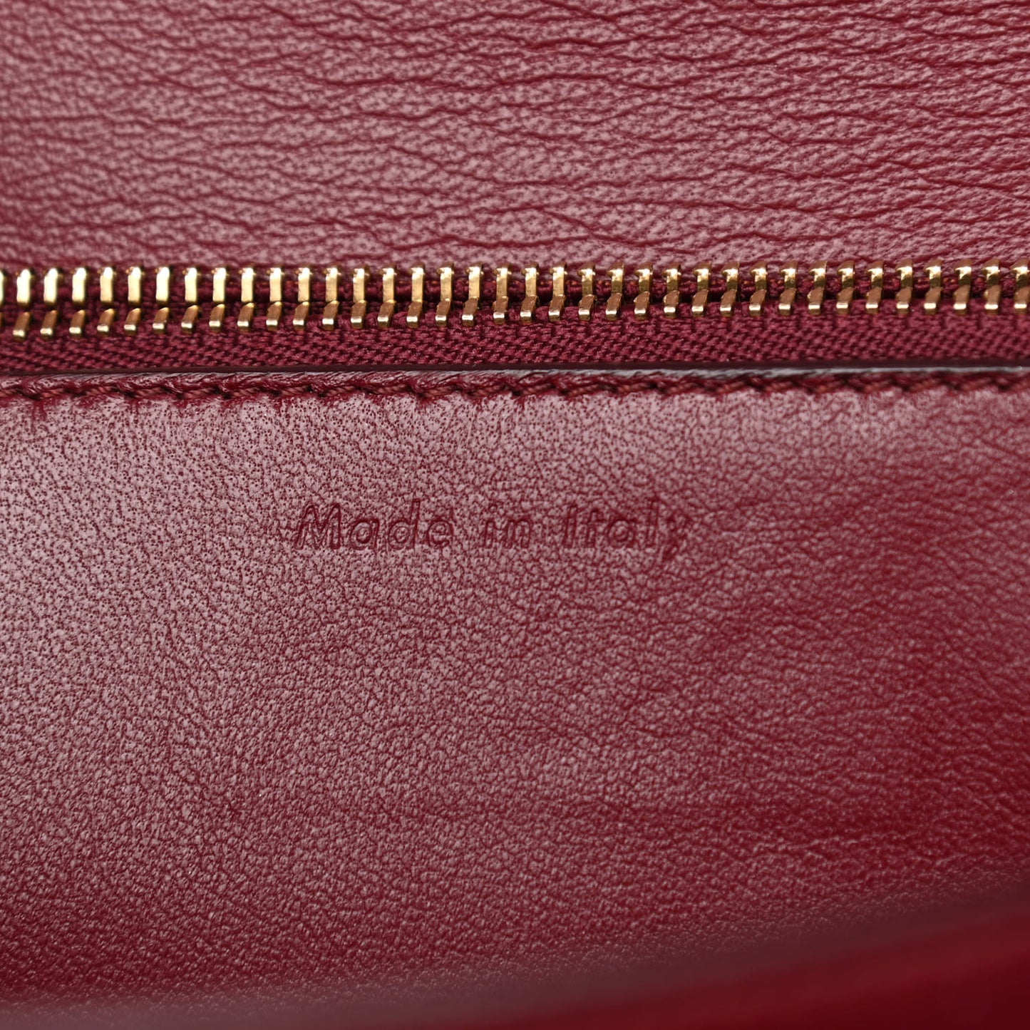 Box Calfskin Medium Classic Box Flap Bag Burgundy