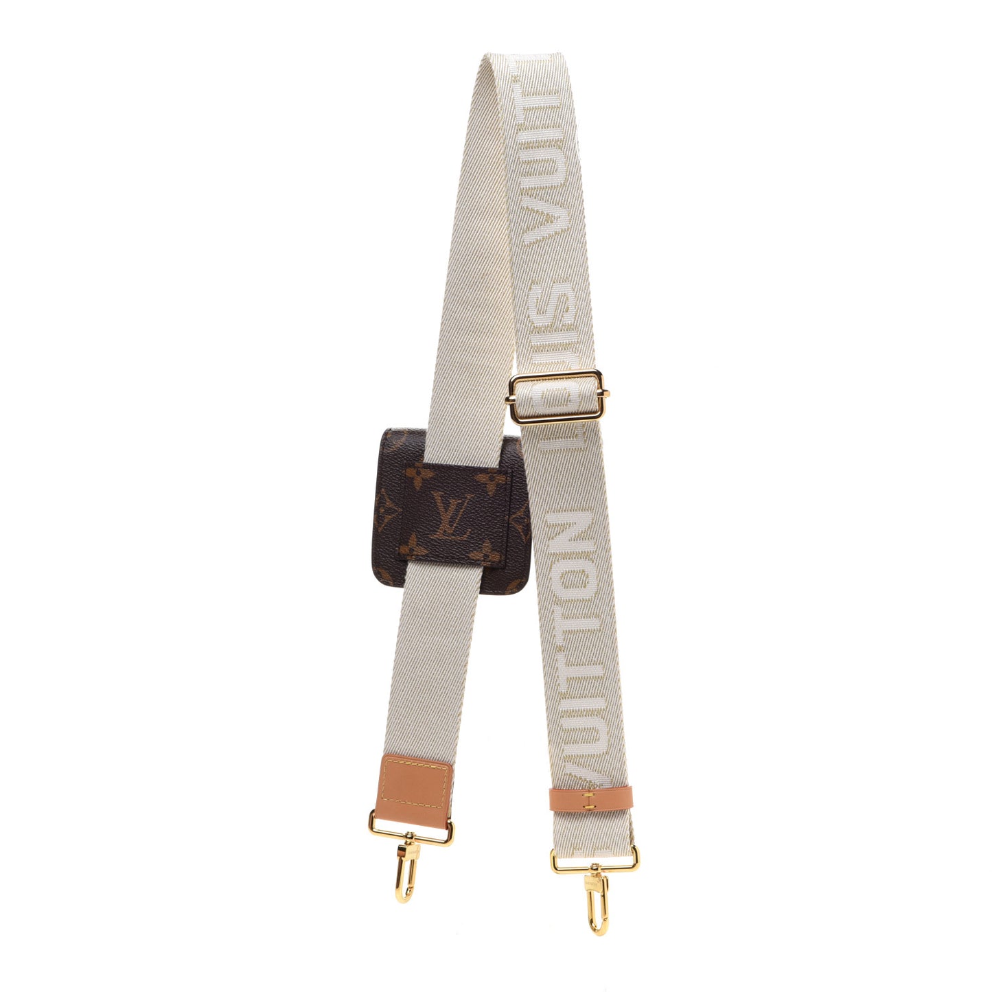 Monogram Utility Crossbody Bandouliere Shoulder Strap Beige