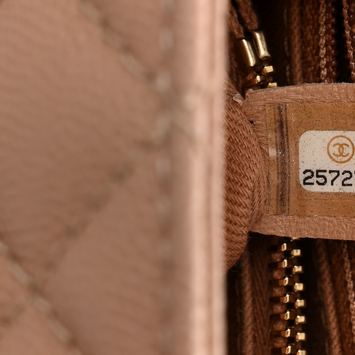 Chanel Caviar Quilted Medium Coco Handle Flap Light Beige 7 of 14