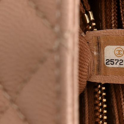 Chanel Caviar Quilted Medium Coco Handle Flap Light Beige 7 of 14