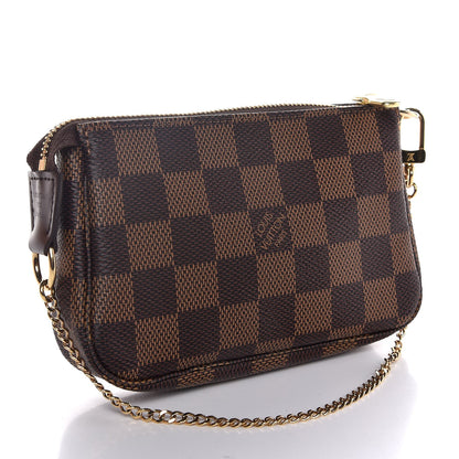 Louis Vuitton Damier Ebene Mini Pochette Accessories 3 of 8