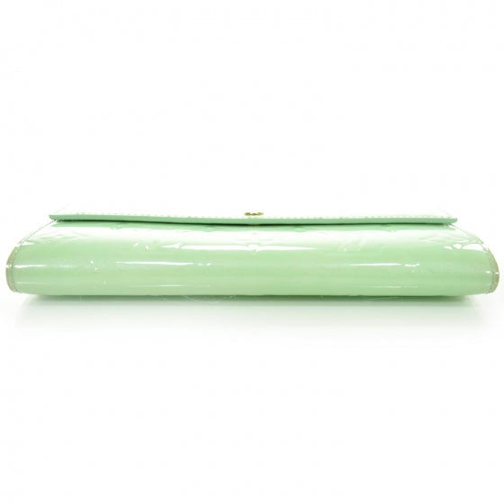 Louis Vuitton Vernis Sarah Wallet Peppermint 5 of 9