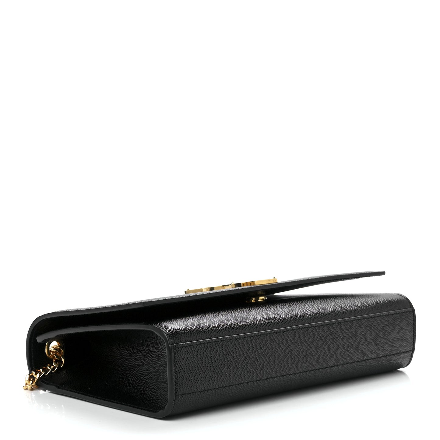 Grain De Poudre Medium Classic Monogram Kate Satchel Black