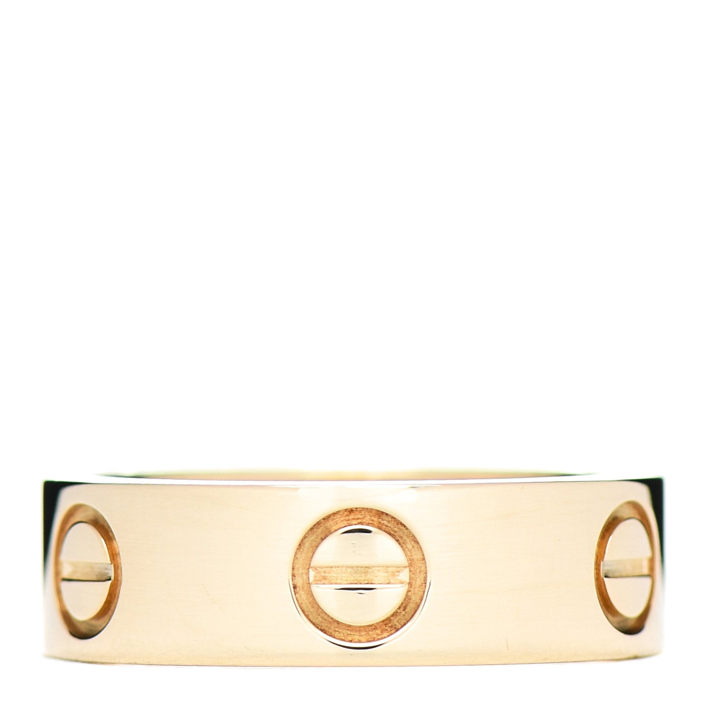 18K Yellow Gold 5.5mm LOVE Ring 50 5.25