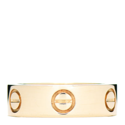 Cartier 18K Yellow Gold 5.5mm LOVE Ring 50 5.25 1 of 4