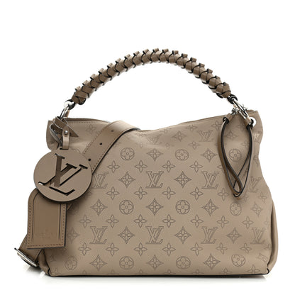 Louis Vuitton Mahina Beaubourg Hobo MM Galet 1 of 12