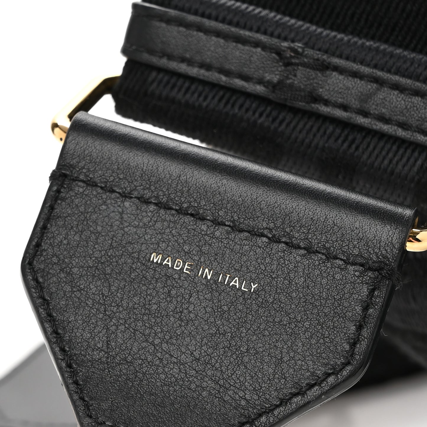 Ribbon Vitello Seta FF 1974 Adjustable Strap You Black