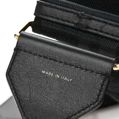 Fendi Ribbon Vitello Seta FF 1974 Adjustable Strap You Black 5 of 6