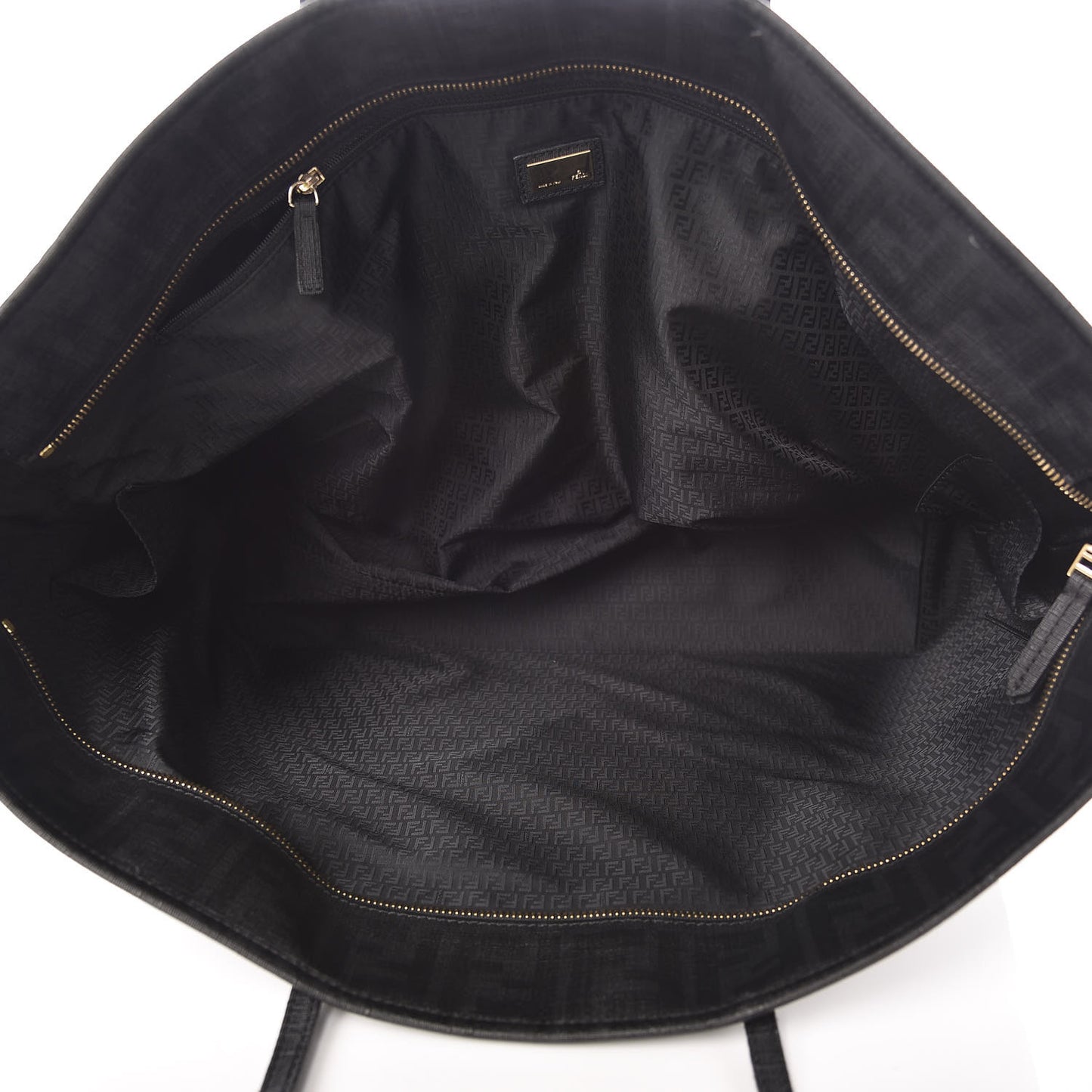 Zucca Spalmati Large Roll Tote Black