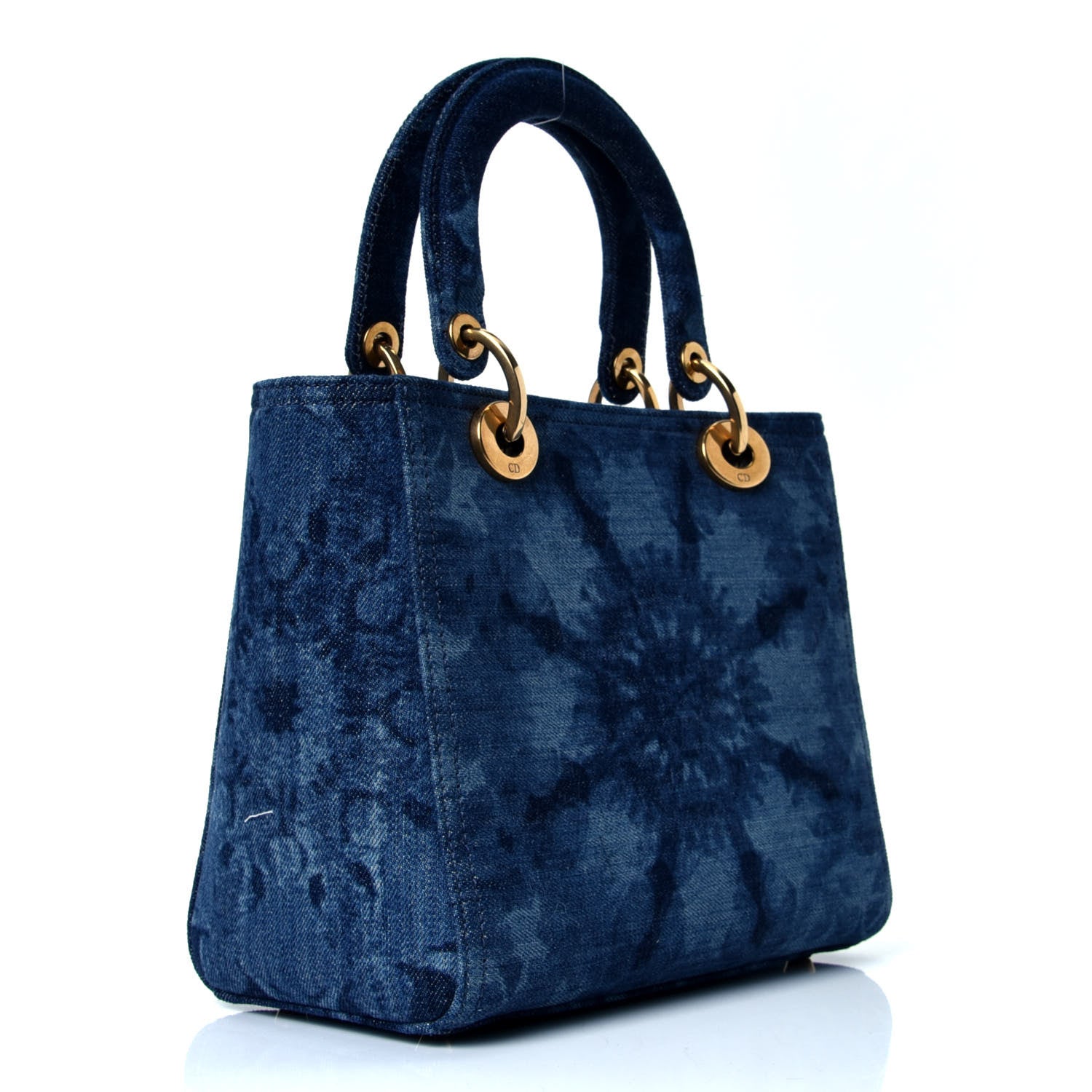 Christian Dior Denim Medium KaleiDiorscopic Lady Dior Blue 3 of 5