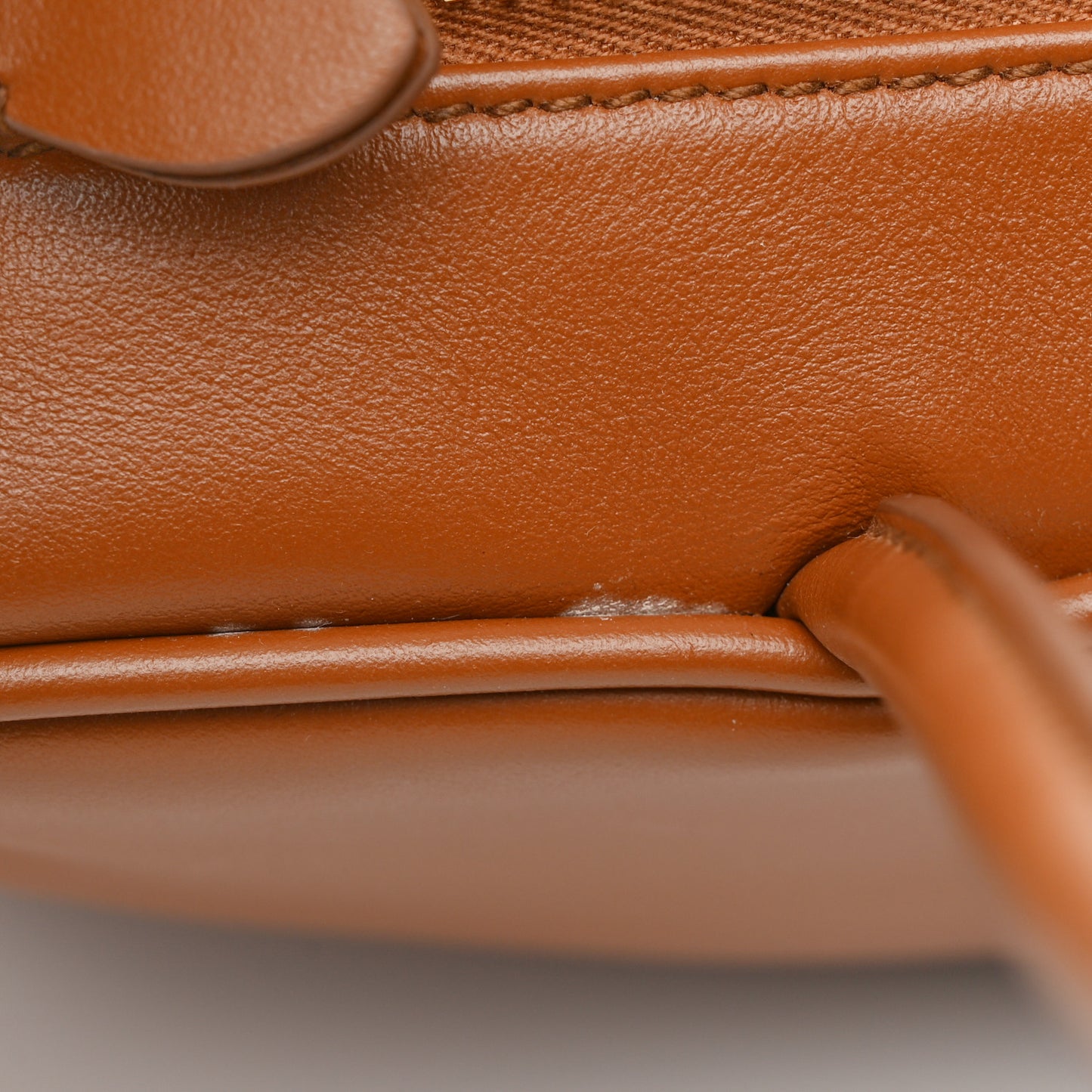 Soft Calf Softy Medium Beau Top Handle Bag Cognac