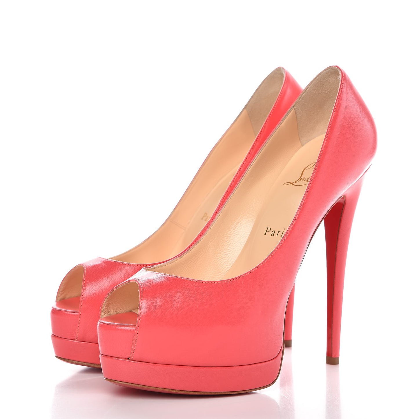 Kid Palais Royal 140 Pumps 38.5 Framboisine