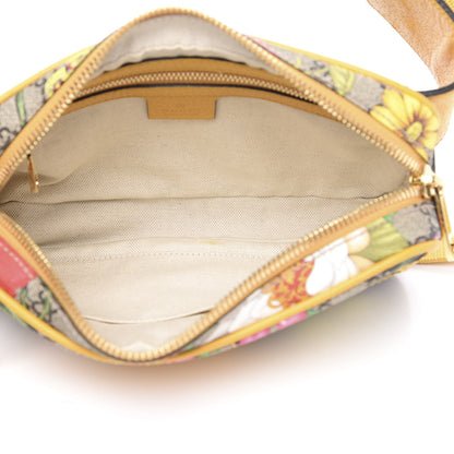 Gucci GG Supreme Monogram Flora Medium Ophidia Belt Bag Beige Multicolor Crop 5 of 10