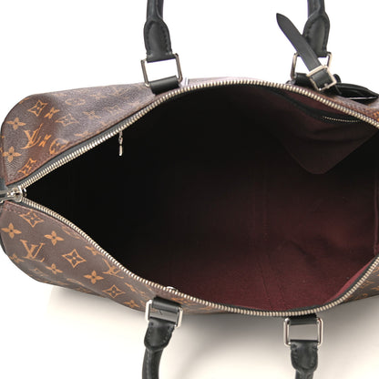 Louis Vuitton Monogram Macassar Keepall Bandouliere 45 4 of 4