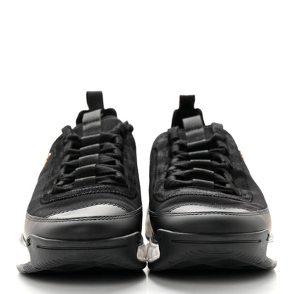 Chanel Velvet Calfskin Mixed Fibers CC Sneakers 38.5 Black 2 of 13