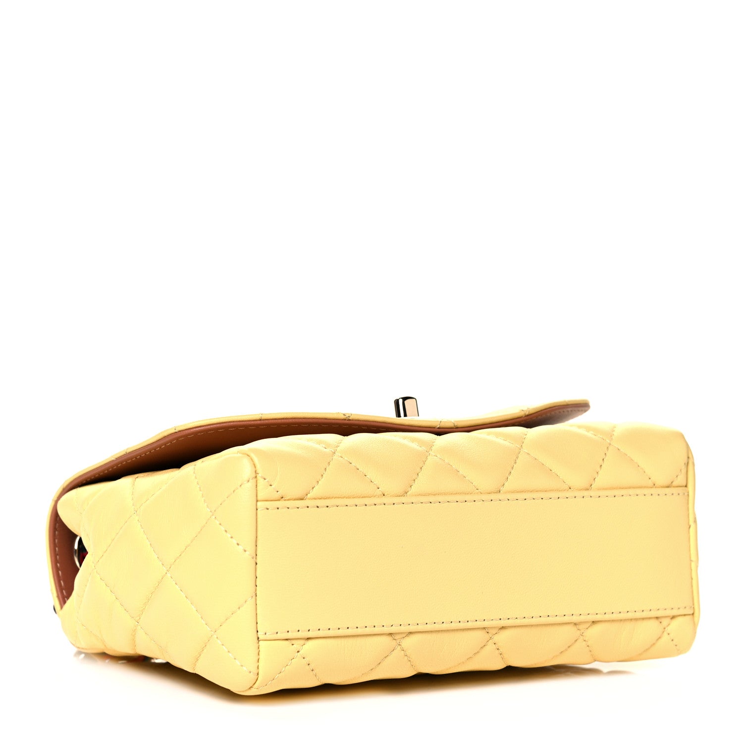 Chanel Lambskin Mixed Fibers Quilted Cocovado Flap Yellow 3 of 9