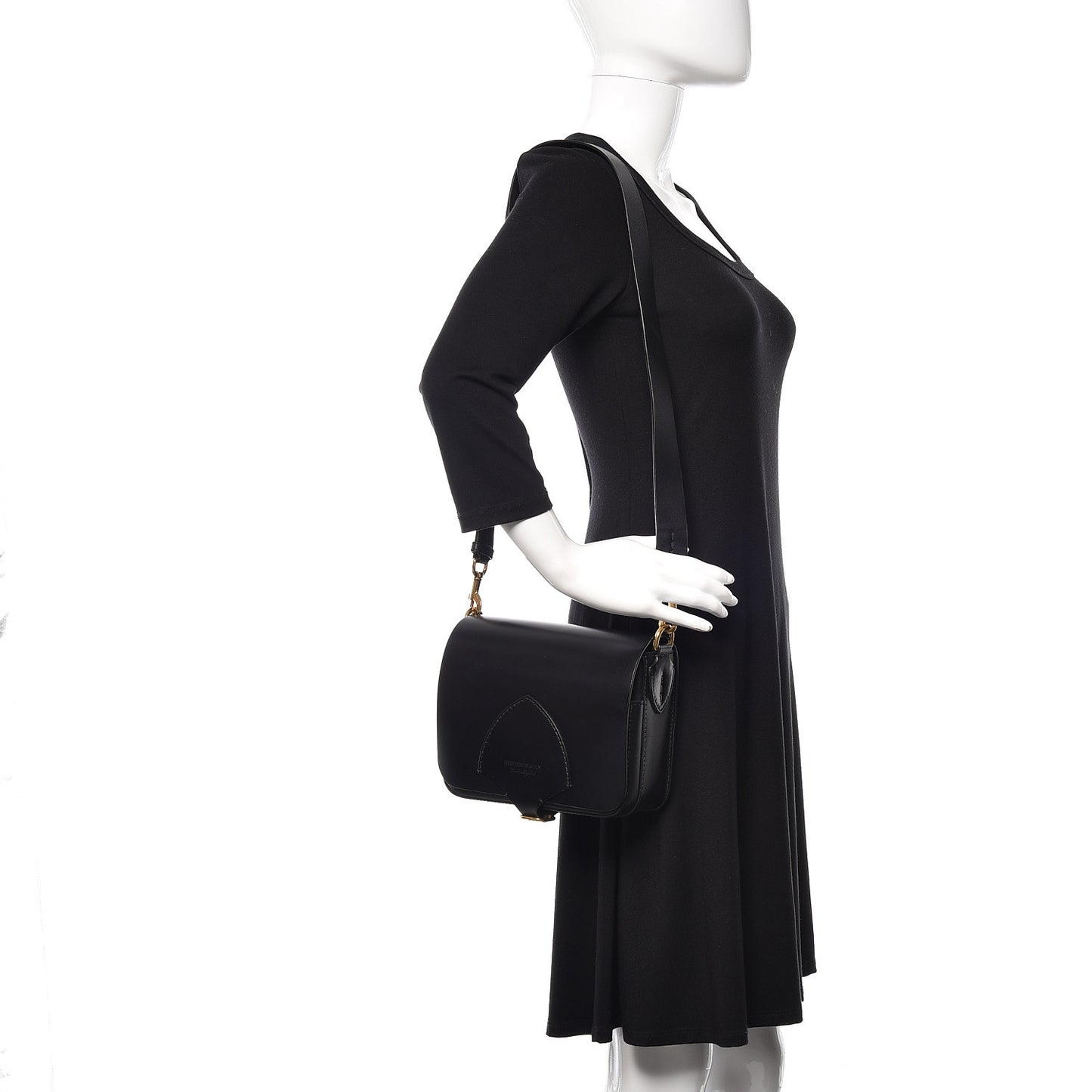 Supple Bridle Square Satchel Black