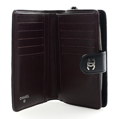 Chanel Caviar Quilted Zipped Pocket Wallet Black 5 of 7