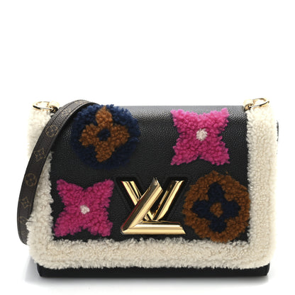 Louis Vuitton Monogram Calfskin Teddy Twist MM Black 1 of 10