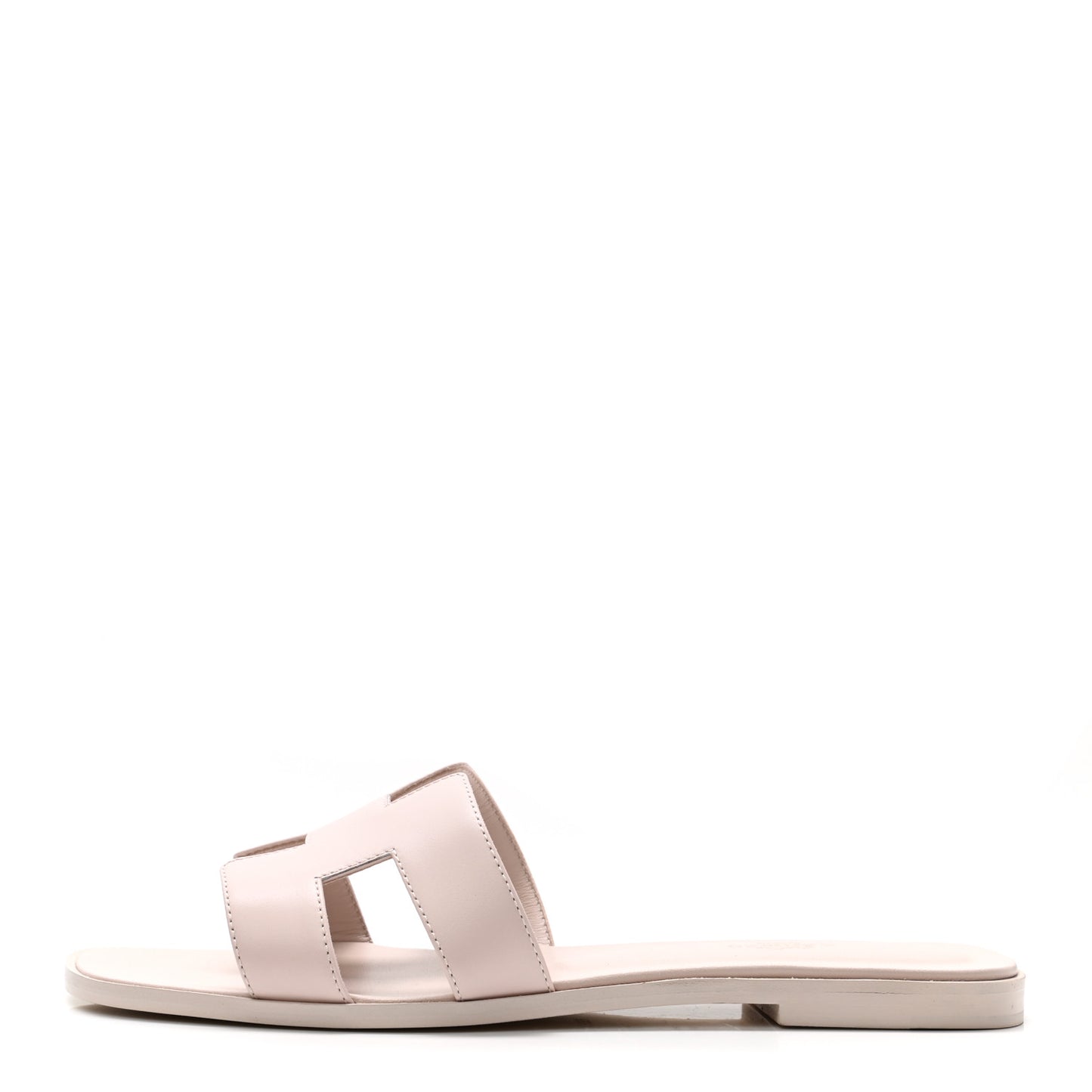 Box Calfskin Oran Sandals 39.5 Rose Pale
