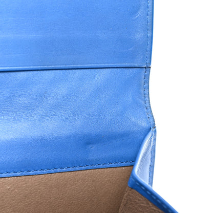 Bottega Veneta Nappa Intrecciato Continental Flap Wallet Bluette 7 of 13