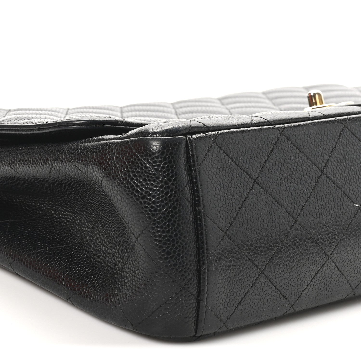 Chanel Caviar Quilted Maxi Double Flap Black 9 of 10