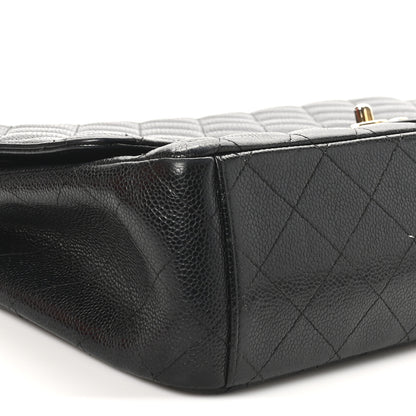 Chanel Caviar Quilted Maxi Double Flap Black 9 of 10