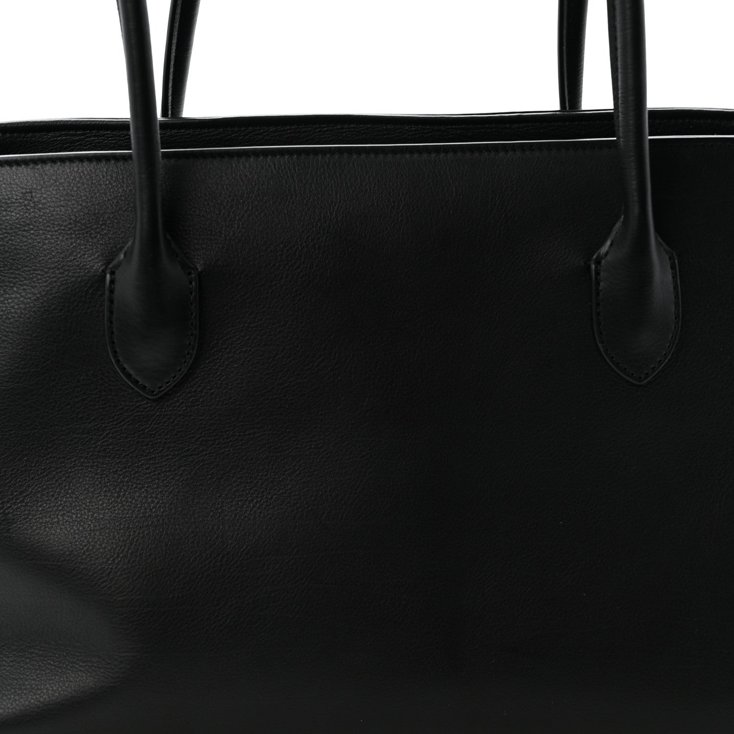 The Row Grained Calfskin Terrasse Bag Black 7 of 9