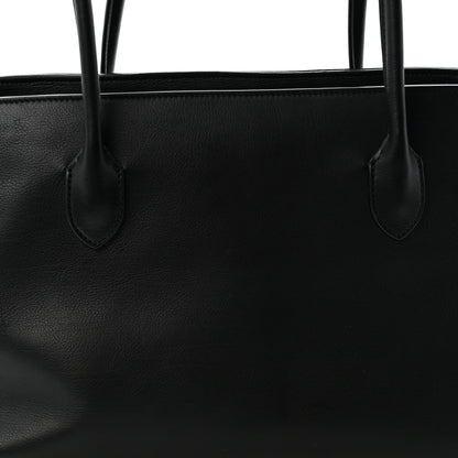 The Row Grained Calfskin Terrasse Bag Black 7 of 9