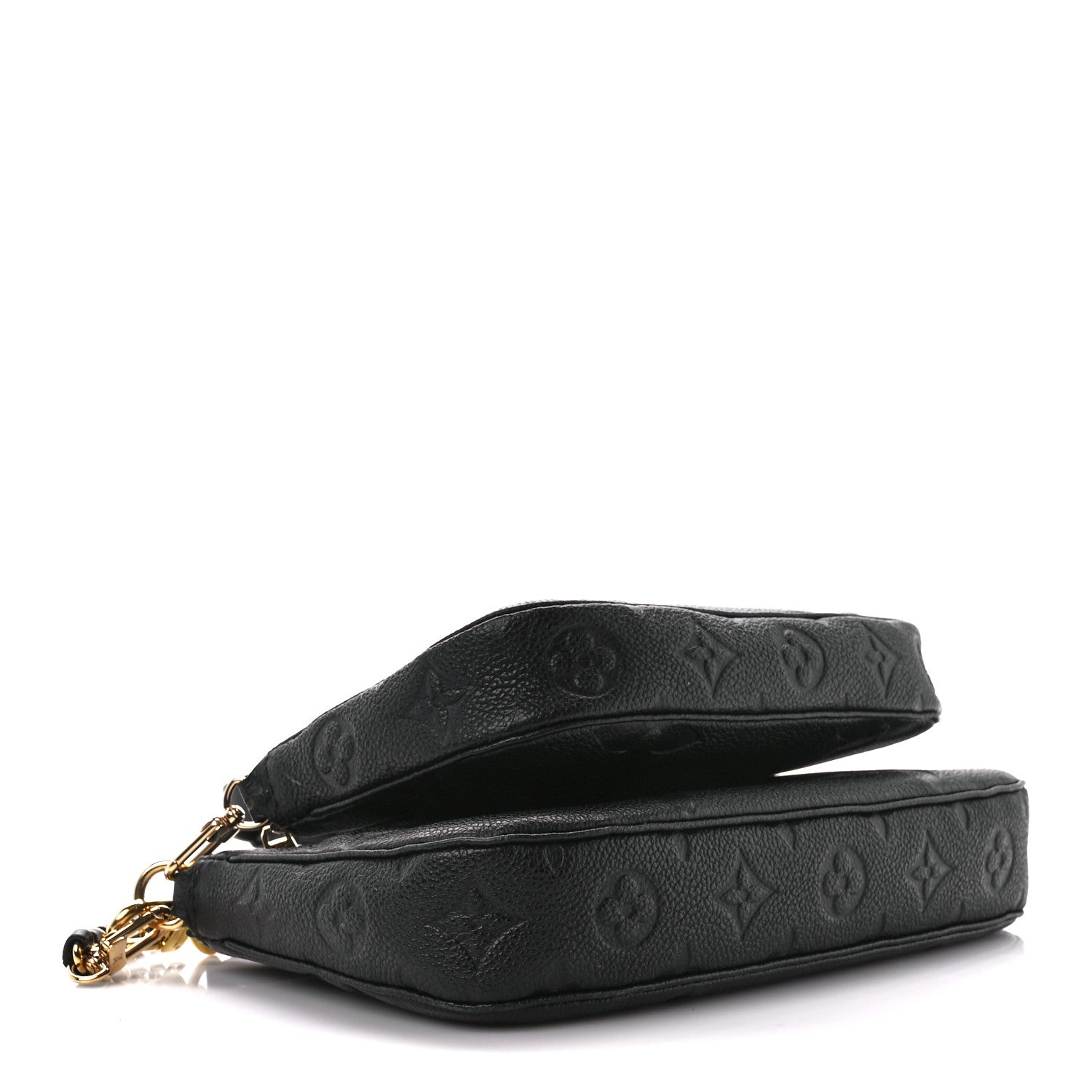 Louis Vuitton Empreinte Monogram Giant Multi Pochette Accessories Black 4 of 12