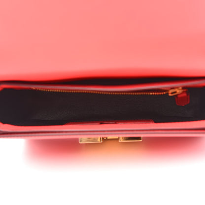 Tom Ford Shiny Goatskin T Clasp Shoulder Bag Red 5 of 9