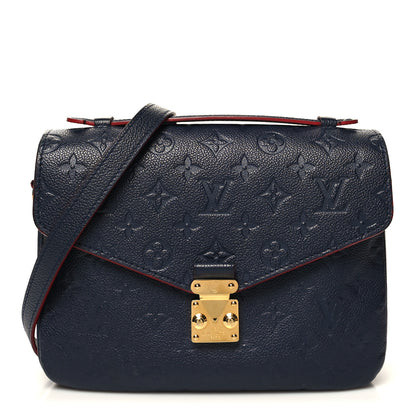 Louis Vuitton Empreinte Pochette Metis Marine Rouge 1 of 11