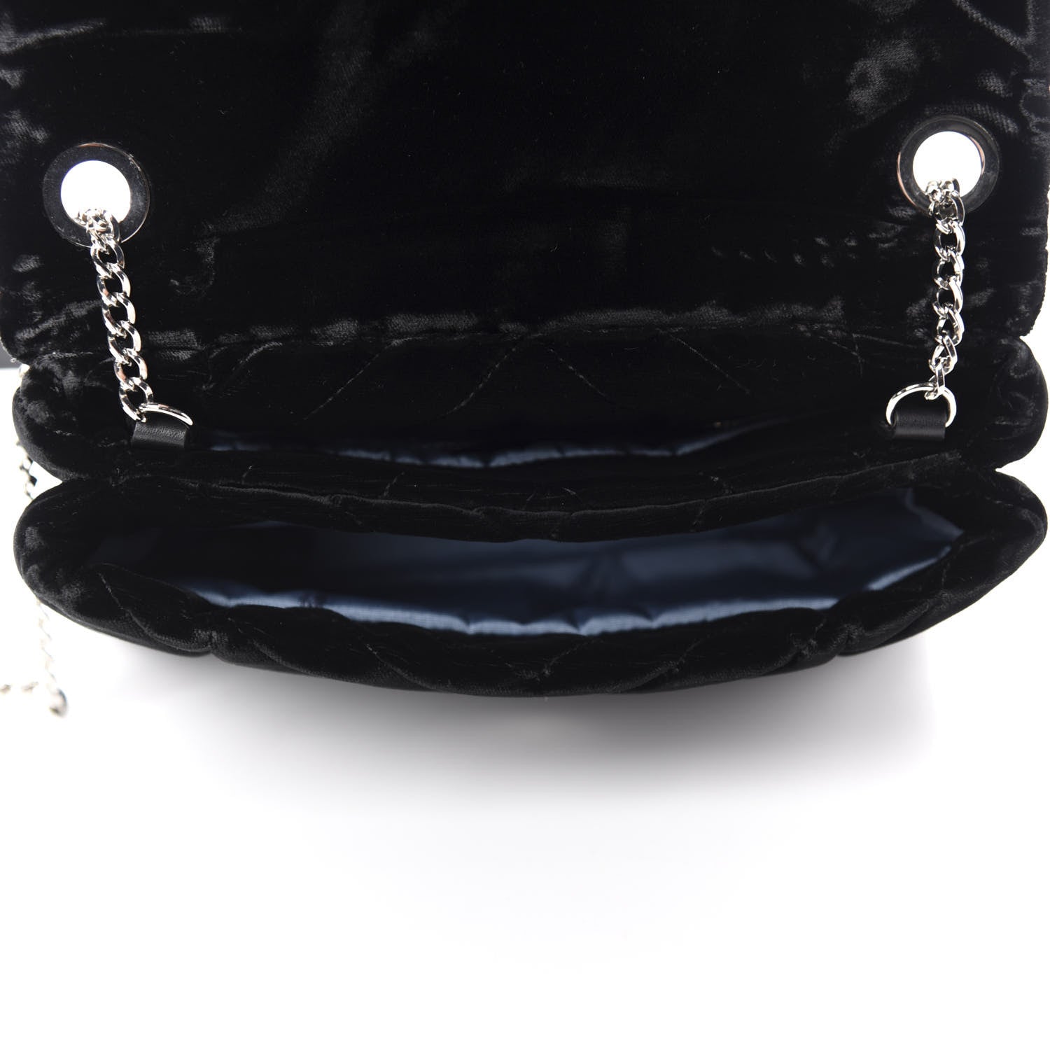 Lanvin Velvet Mini Sugar Flap Shoulder Bag Black 5 of 9