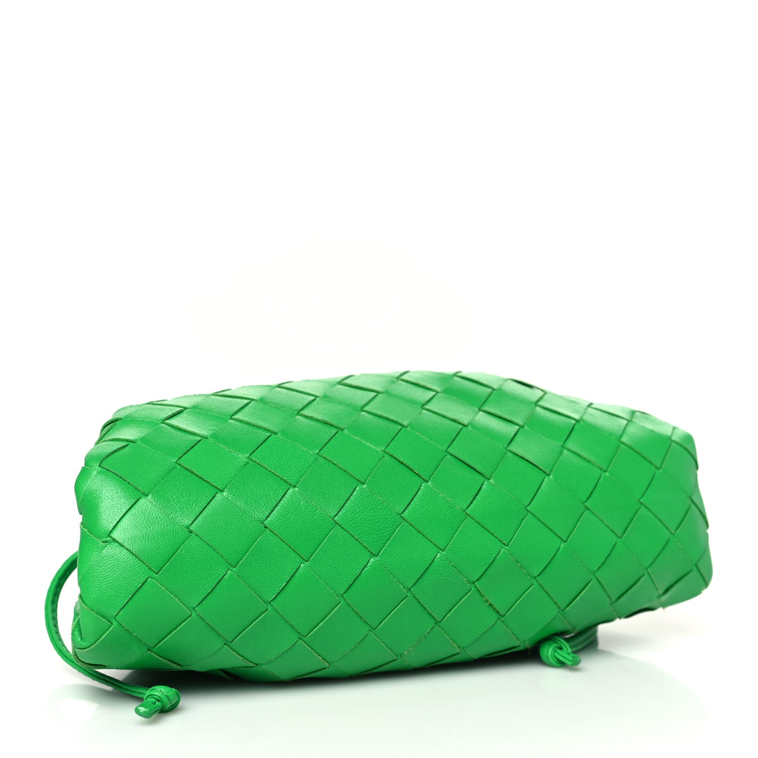 Bottega Veneta Nappa Intrecciato The Mini Pouch Clutch Parakeet 4 of 9