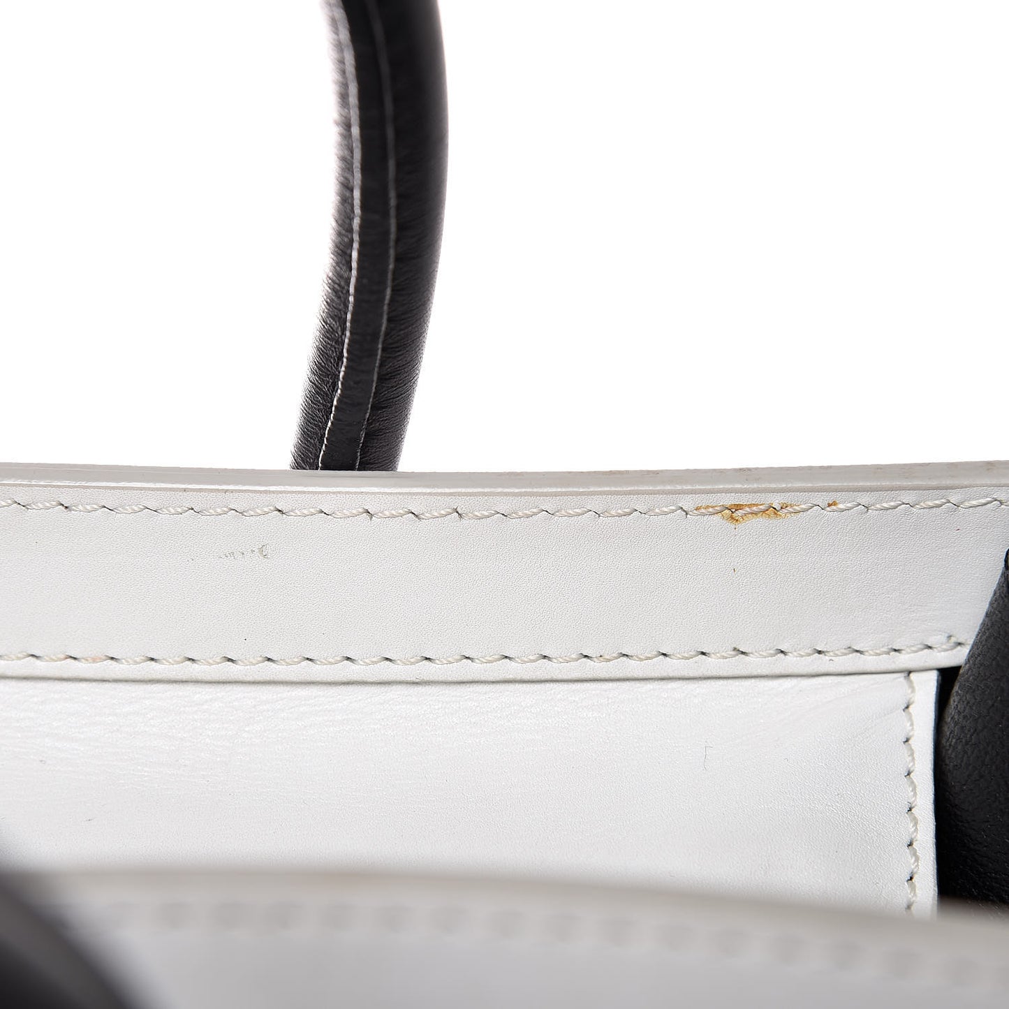 Satin Calfskin Micro Tri-Color Luggage Vermillion