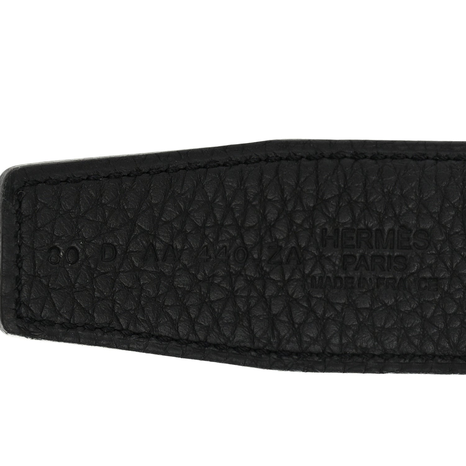 Hermes Box Togo 32mm H d'Ancre Belt 80 32 Black 3 of 6