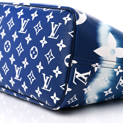 Louis Vuitton Monogram Escale Neverfull MM Blue 13 of 13