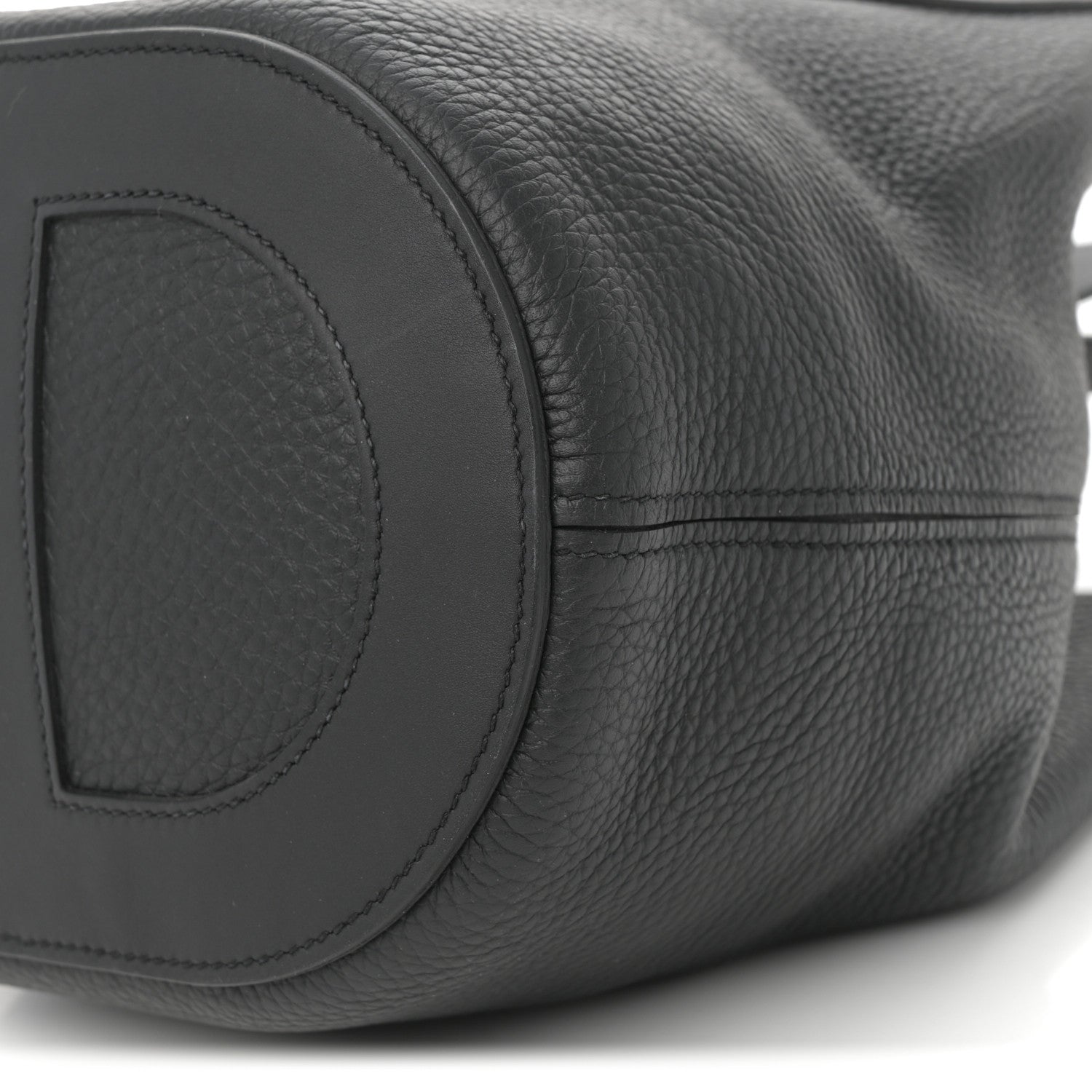 Hermes Taurillon Clemence Swift In-The-Loop 23 Bag Black 10 of 10