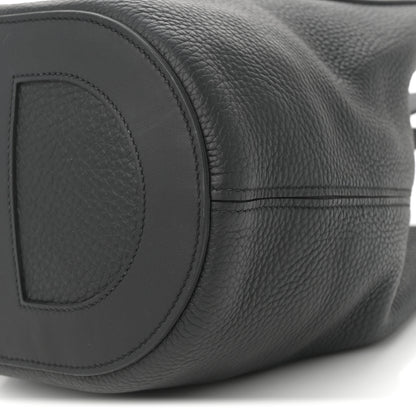 Hermes Taurillon Clemence Swift In-The-Loop 23 Bag Black 10 of 10