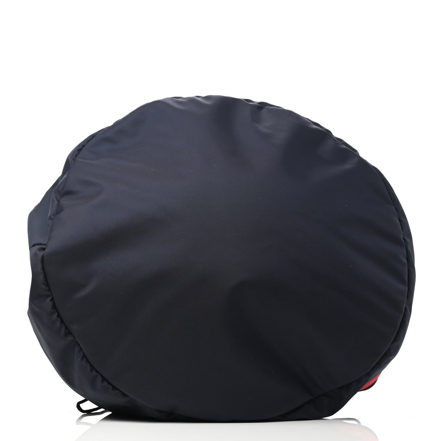 Balenciaga Textured Sport Nylon Logo Embroidered S Wheel Gym Bag Bleu Navy Rouge 3 of 4