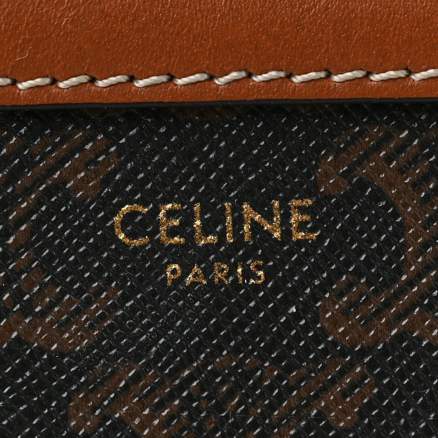 Triomphe Canvas Small Camera Bag Tan