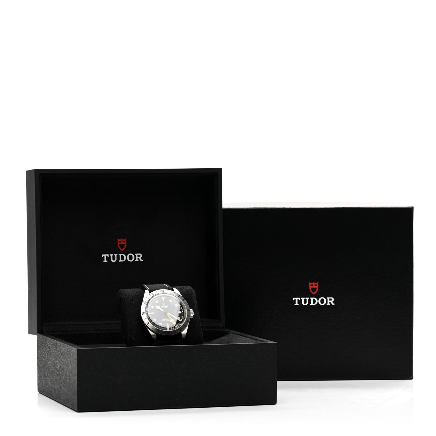 Stainless Steel Fabric 39mm Black Bay Automatic Watch Black 79470