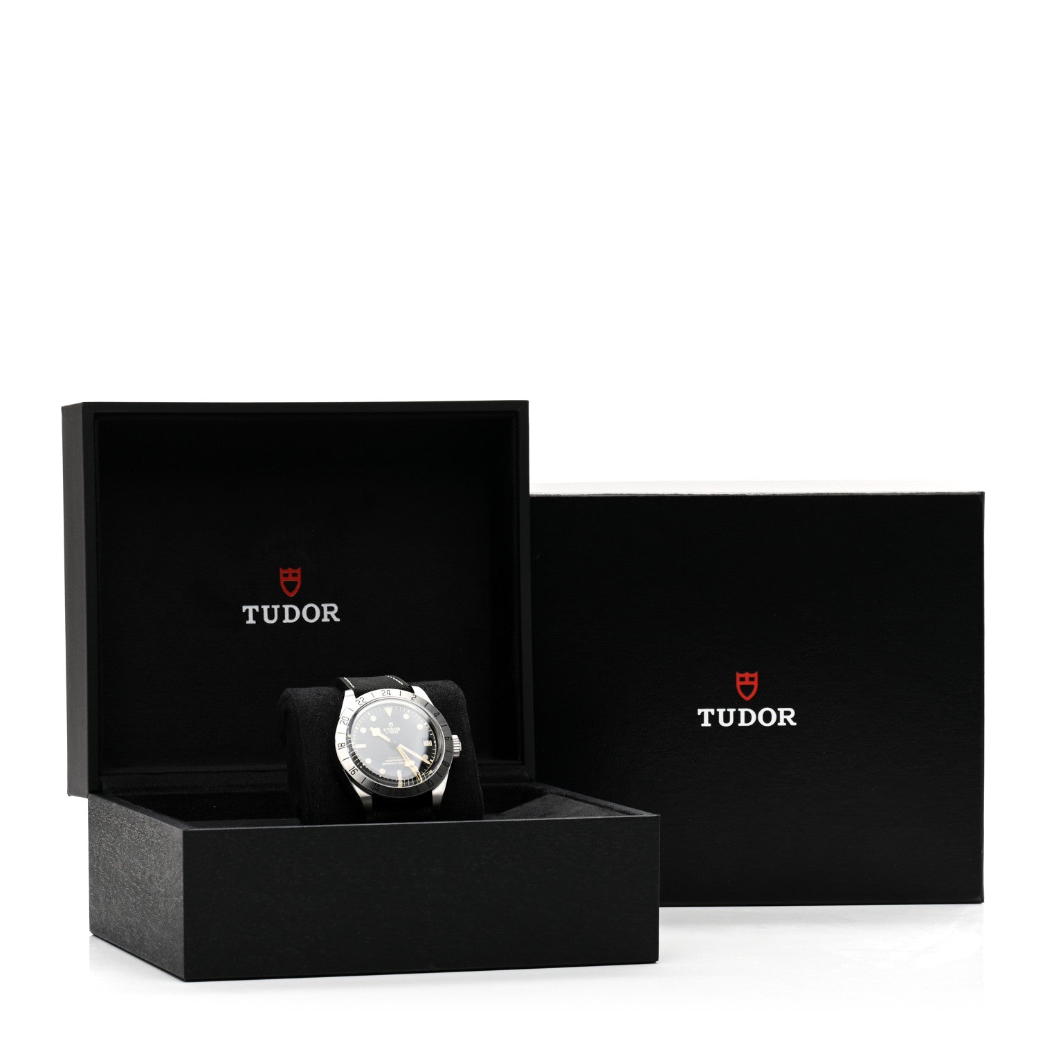 TUDOR Stainless Steel Fabric 39mm Black Bay Automatic Watch Black 79470 5 of 5