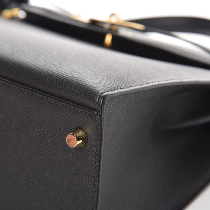 Hermes Epsom Kelly Sellier 32 Black 18 of 45