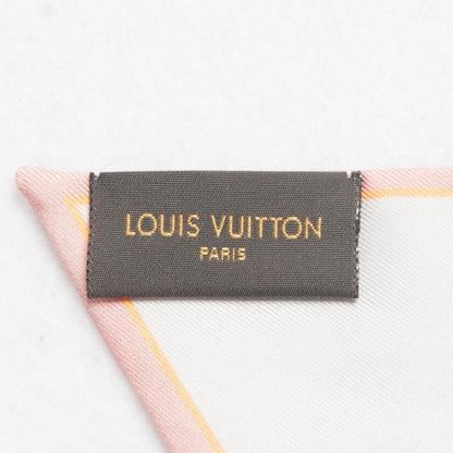Louis Vuitton Silk LV Comics Bandeau Rose Poudre 4 of 5