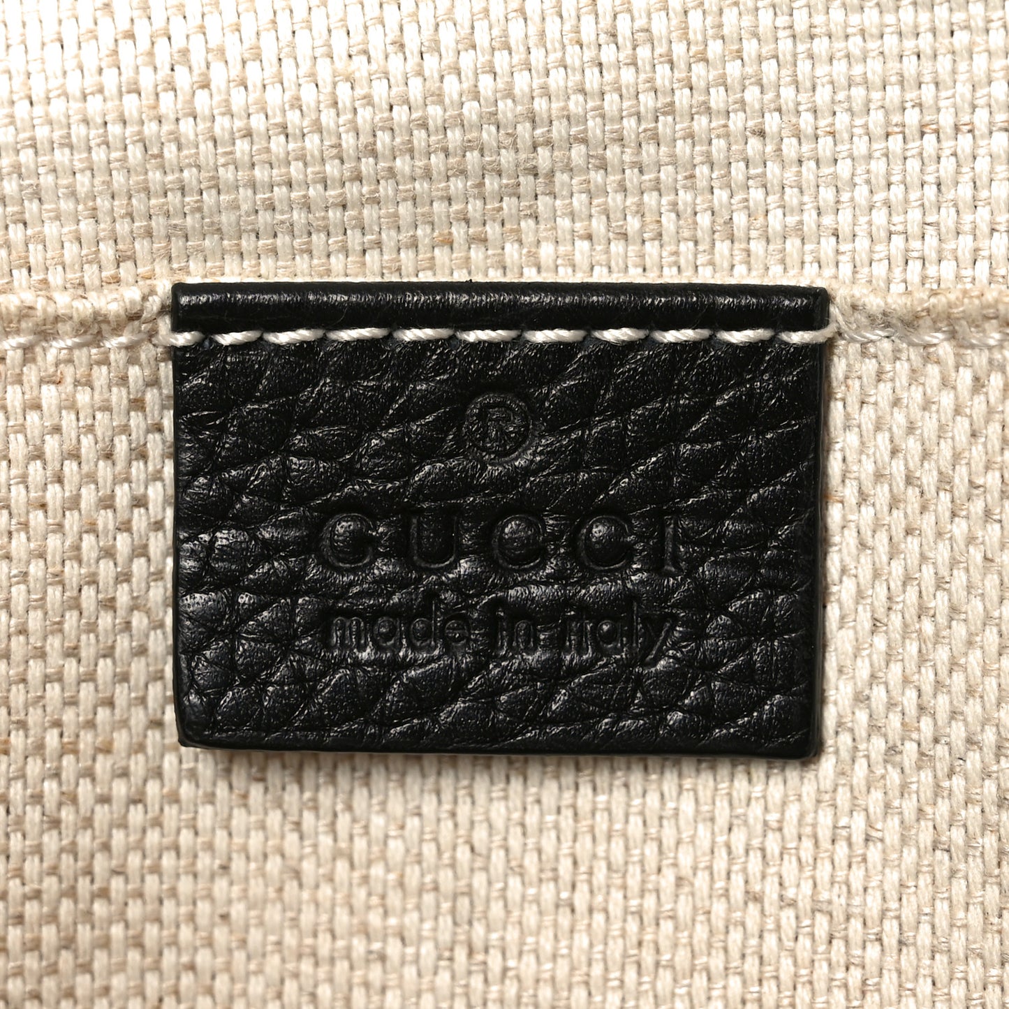 Pebbled Calfskin Small Soho Disco Bag Black