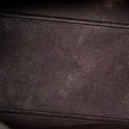 Celine Crocodile Embossed Nubuck Medium Trapeze Grey 14 of 29