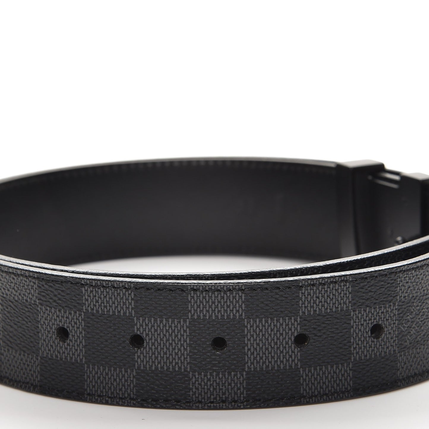 Damier Graphite LV Initiales Belt 100 40